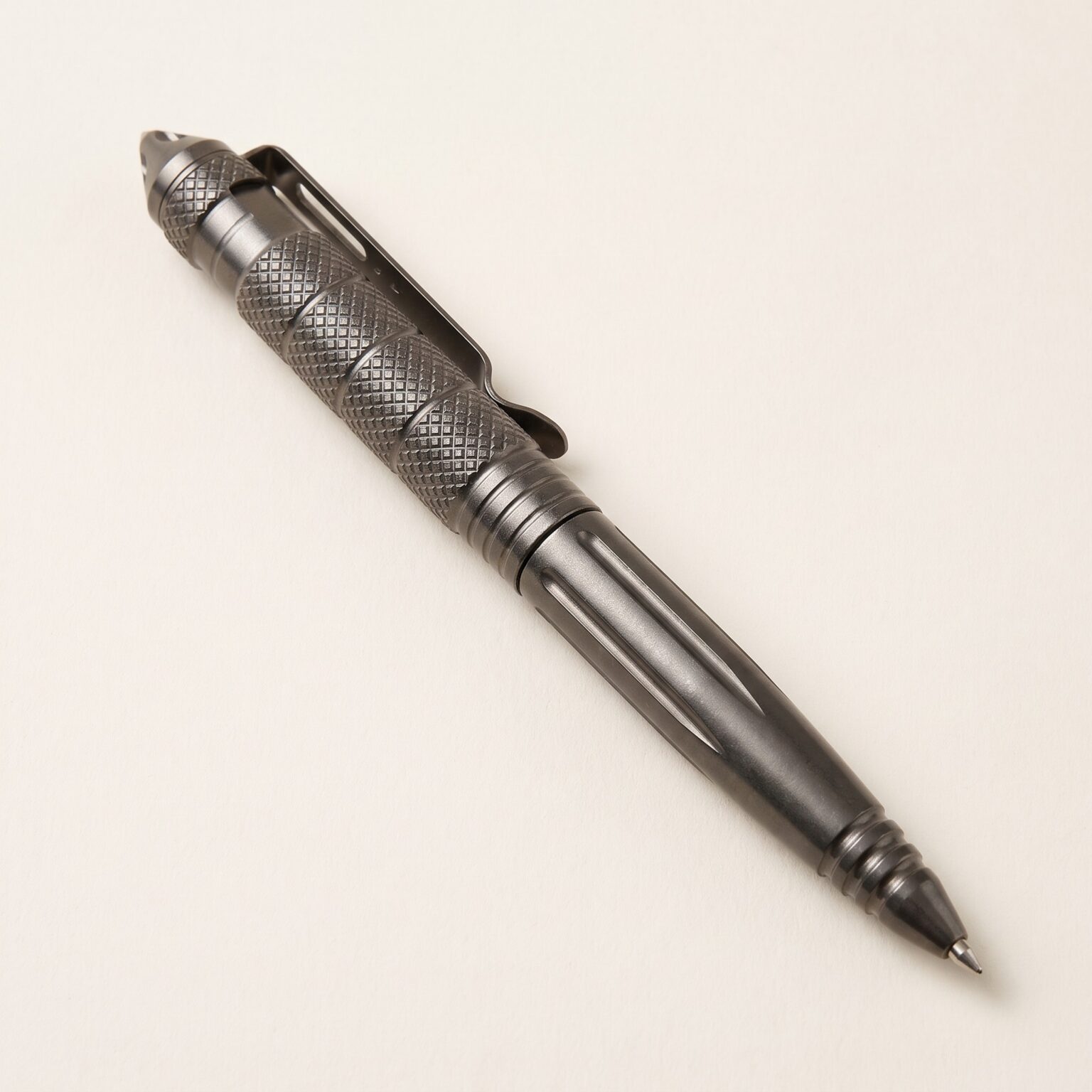 Penna med glaskrossare
